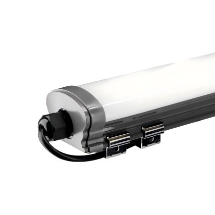 LED Kapialune valgusti kööki LED/60W/230V 6000K 120 cm IP65 must