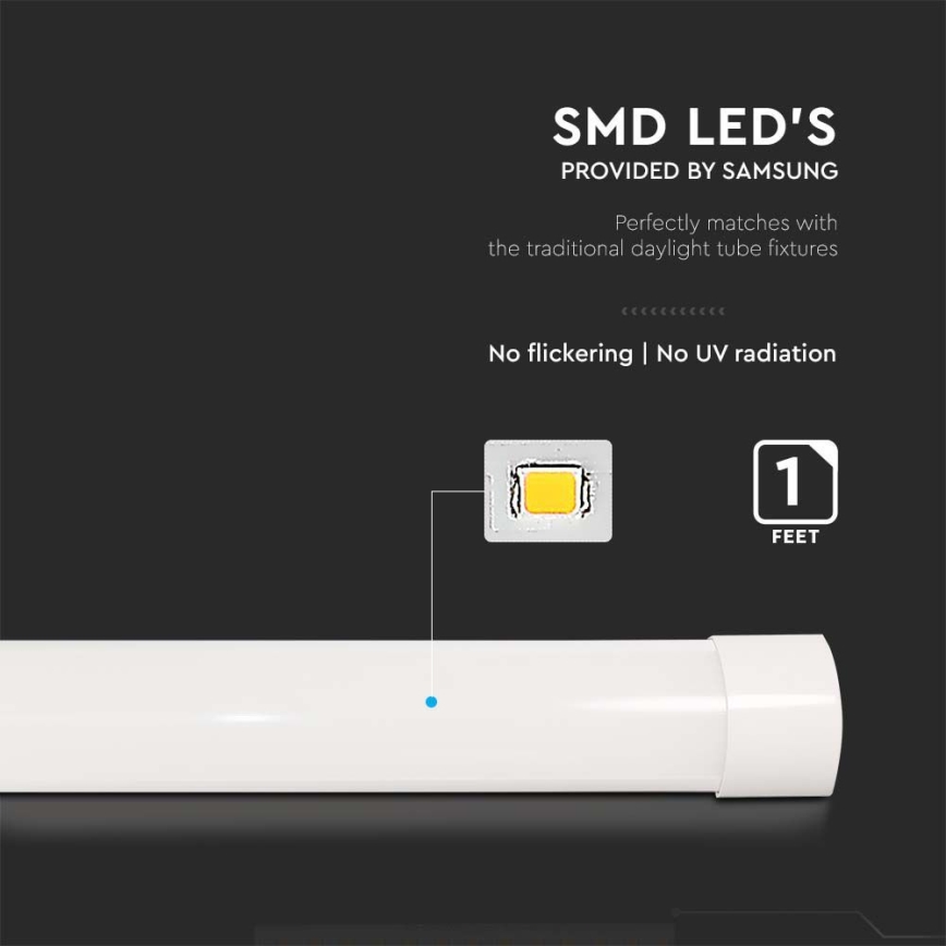 LED Kapialune valgusti kööki SAMSUNG CHIP LED/10W/230V 6500K 30 cm