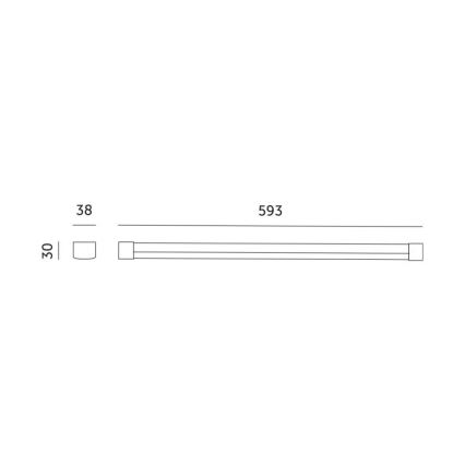LED Kapialune valgusti kööki taimede kasvatamiseks GROWLY LED/9W/230V valge