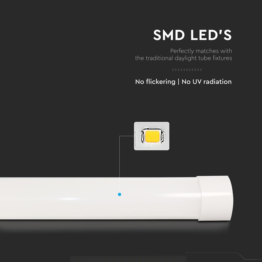 LED Kapialune valgusti LED/40W/230V 3000K 116 cm