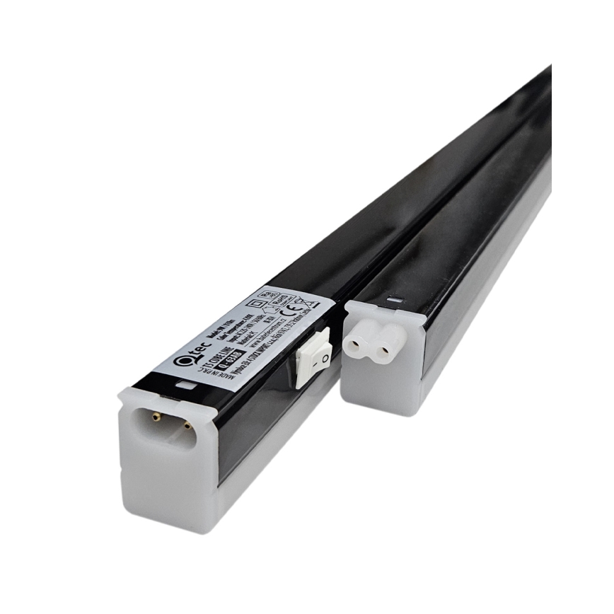 LED kapialune valgusti TUBE LED/9W/230V 60 cm must