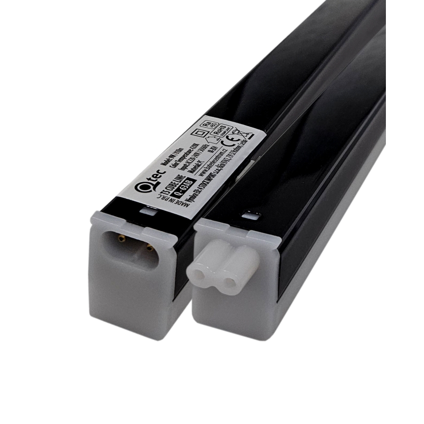 LED kapialune valgusti TUBE LED/9W/230V 60 cm must