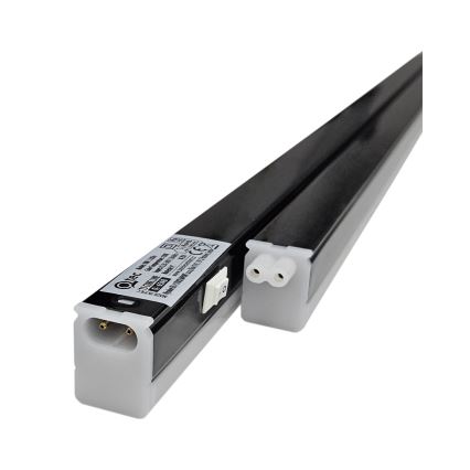 LED kappide alla paigaldatav valgusti TUBE LED/18W/230V 120 cm must