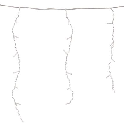 LED-kardin ESTELLA 47 × LED / 8 funktsiooni, 3,5 m, soe valge