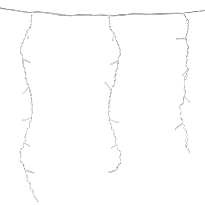 LED-kardin ESTELLA 47 × LED / 8 funktsiooni, 3,5 m, soe valge