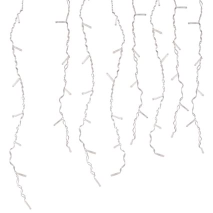 LED-kardin ESTELLA 47 × LED / 8 funktsiooni, 3,5 m, soe valge