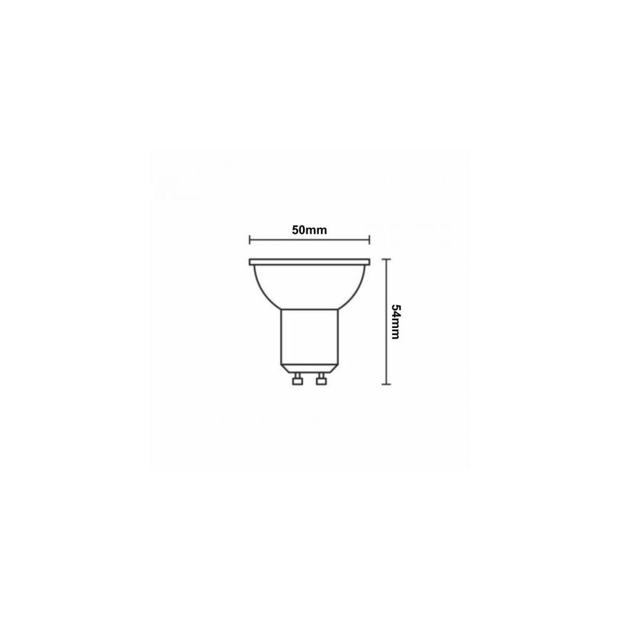 LED Keraamiline pirn GU10/9,5W/230V 3000K