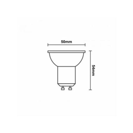 LED Keraamiline pirn GU10/9,5W/230V 4000K