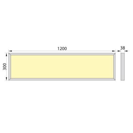 LED Kinnitatav paneel OREGA LED/40W/230V 4000K