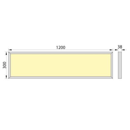 LED Kinnitatav paneel OREGA N LINX 120 LED/50W/230V 4000K