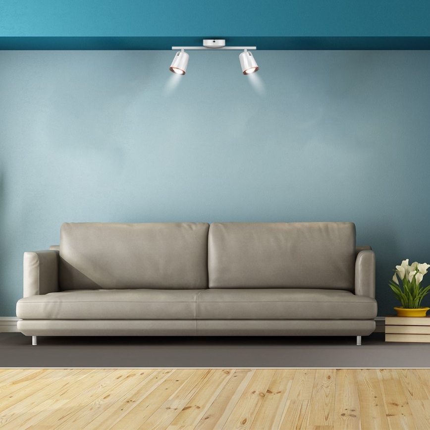 LED kohtvalgusti 2xLED/5W/230V 3000K valge