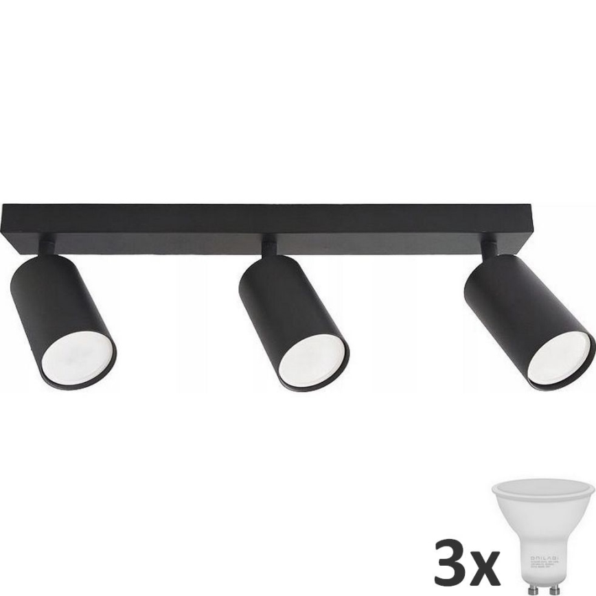 LED Kohtvalgusti ANGIE 3xGU10/6W/230V must