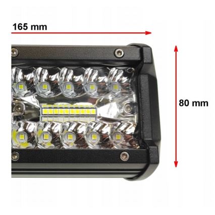 LED Kohtvalgusti autole COMBO LED/120W/12-24V IP67