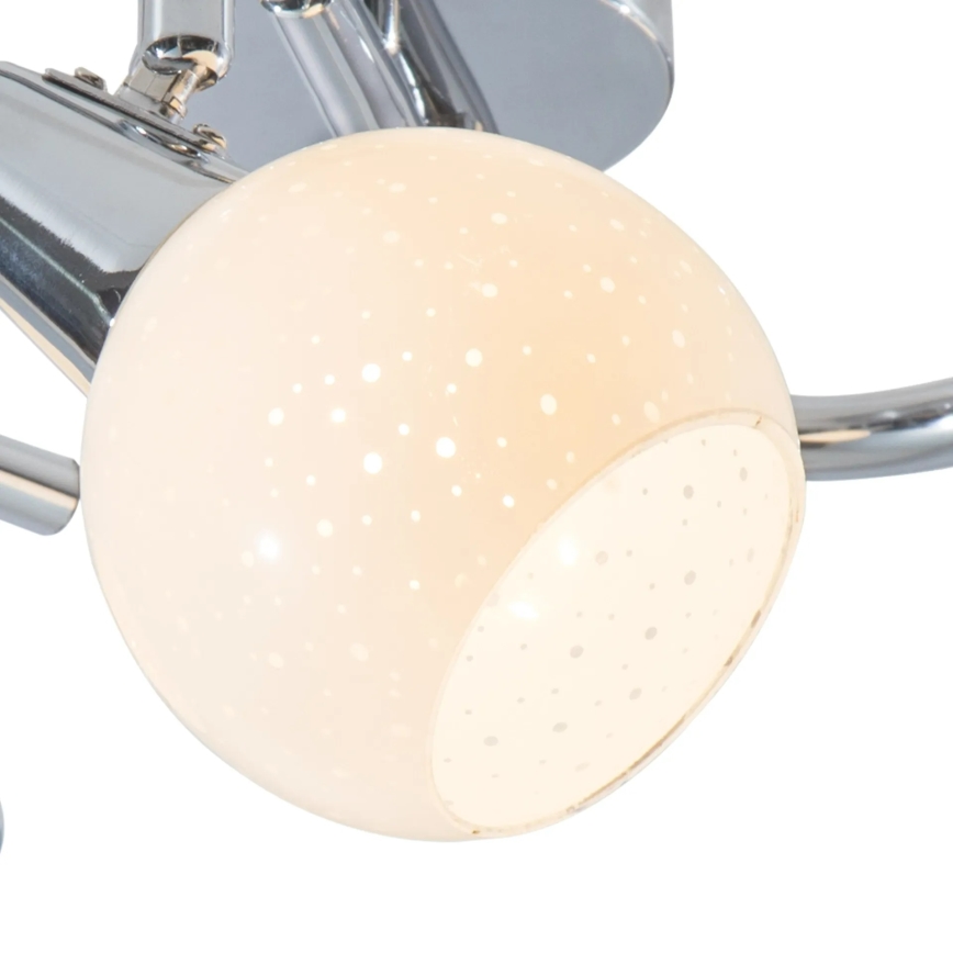 LED Kohtvalgusti DOXY 3xE14/4W/230V läikiv kroom