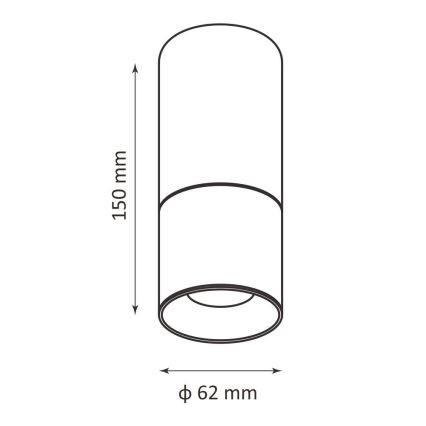 LED-kohtvalgusti lakke LED/10W/230V