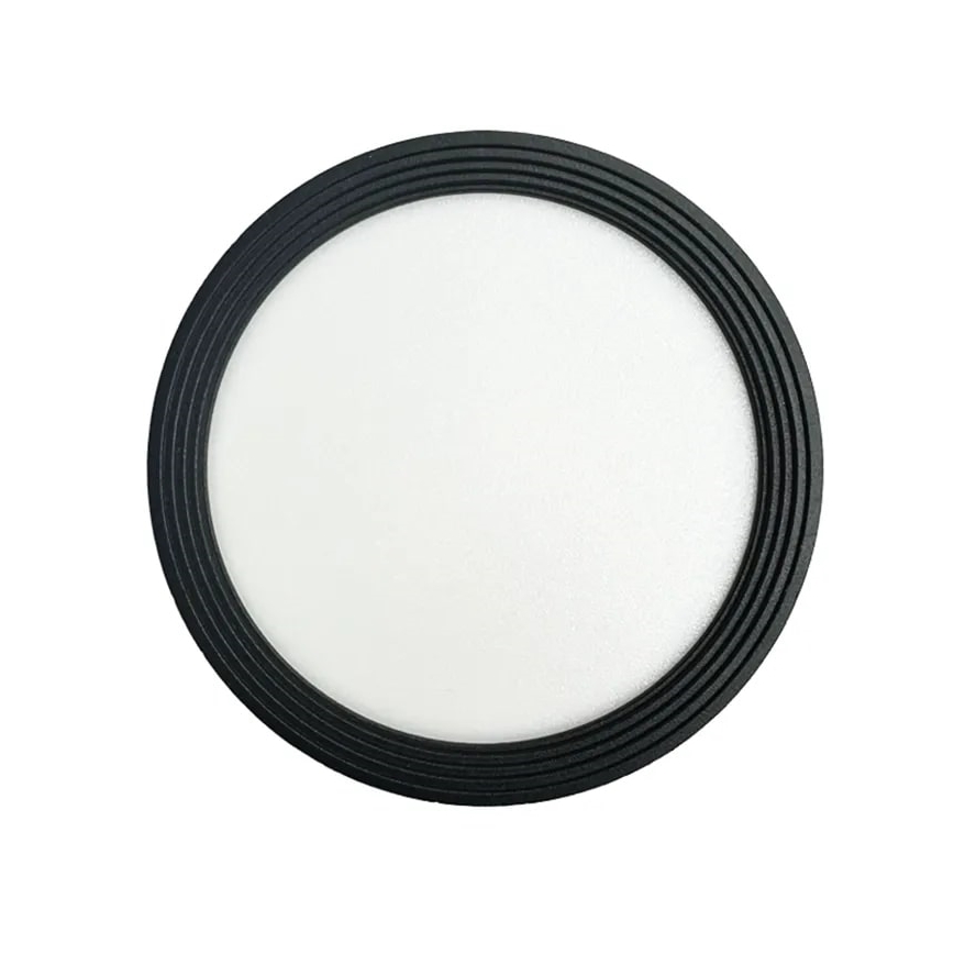 LED Kohtvalgusti LED/14W/230V 4000K d. 12 cm must