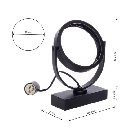 LED Kohtvalgusti LUGAR 1xAR111 - GU10/25W/230V