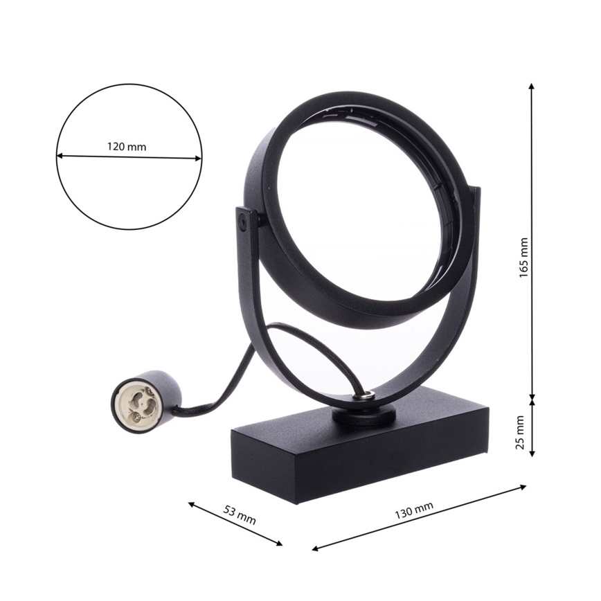 LED Kohtvalgusti LUGAR 1xAR111 - GU10/25W/230V