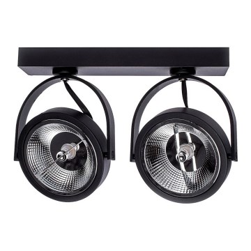 LED Kohtvalgusti LUGAR 2xAR111 - GU10/25W/230V