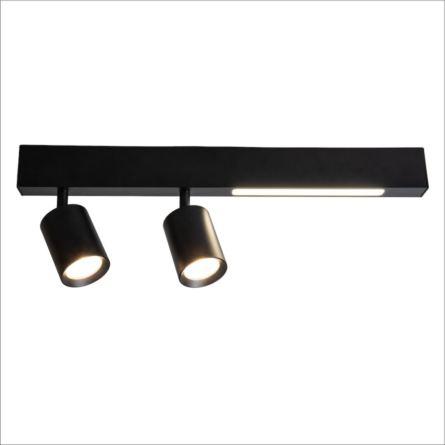 LED Kohtvalgusti MAGNET LED/5W/230V + 2xGU10/60W 3000/4000K must