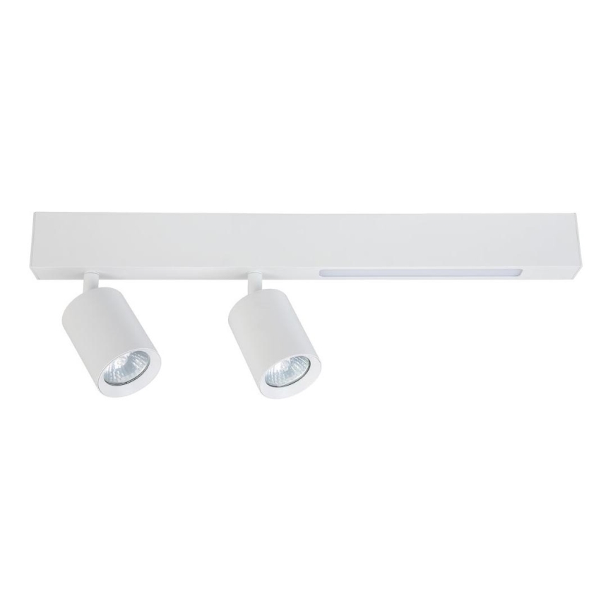LED Kohtvalgusti MAGNET LED/5W/230V + 2xGU10/60W 3000/4000K valge