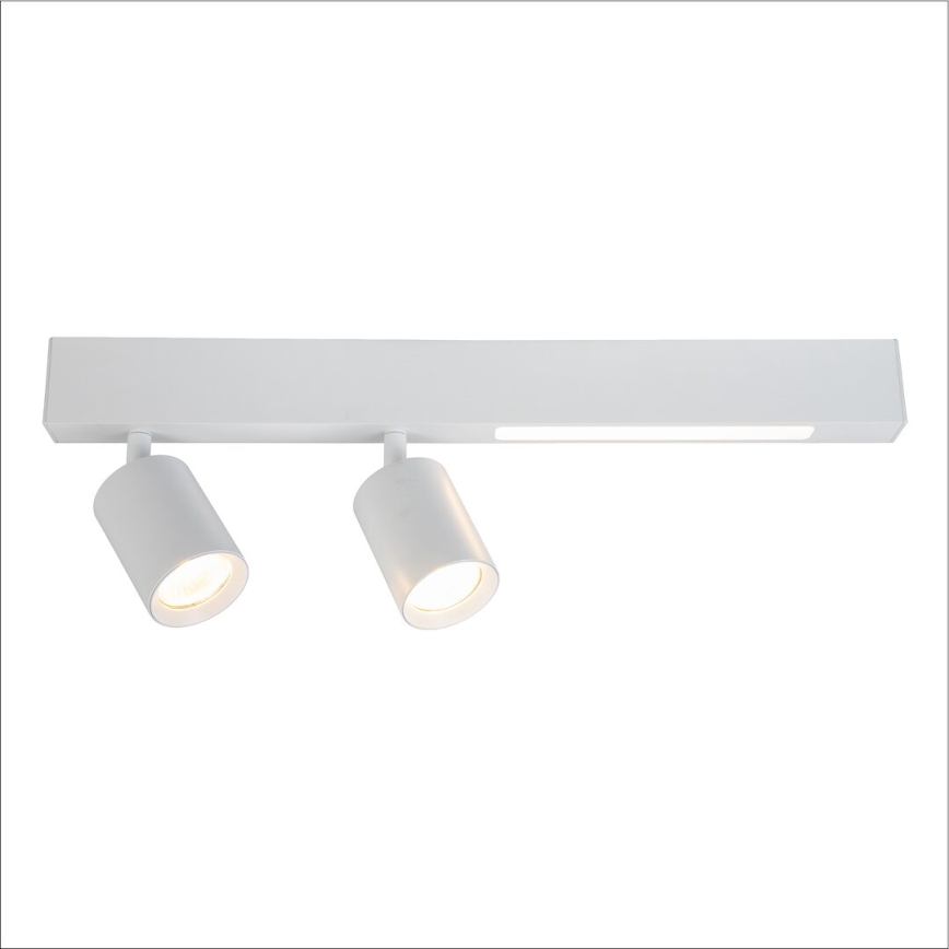 LED Kohtvalgusti MAGNET LED/5W/230V + 2xGU10/60W 3000/4000K valge
