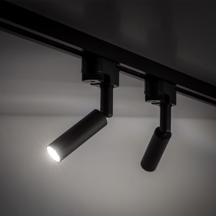 LED Kohtvalgusti ühefaasilise rööbassüsteemi jaoks LAGOS 1xG9/3W/230V must