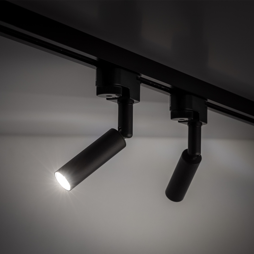 LED Kohtvalgusti ühefaasilise rööbassüsteemi jaoks LAGOS 1xG9/3W/230V must