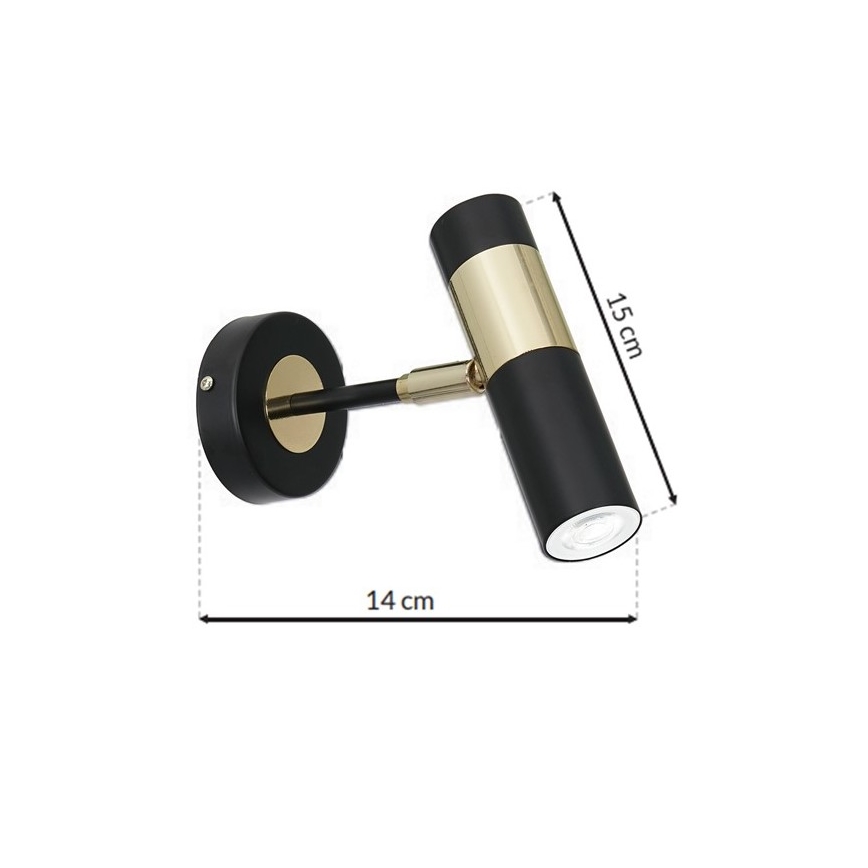 LED Kohtvalgusti seinale DALLAS 1xGU10/3W/230V