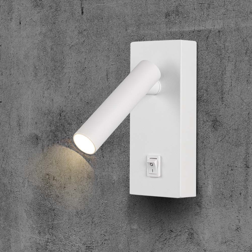 LED Kohtvalgusti seinale lülitiga LED/2W/230V 3000K valge