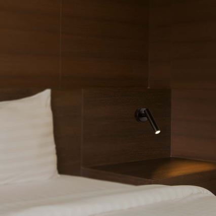 LED Kohtvalgusti seinale LED/2W/230V 4000K must