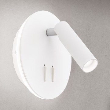 LED Kohtvalgusti seinale LENNY LED/6W/230V + LED/3W valge