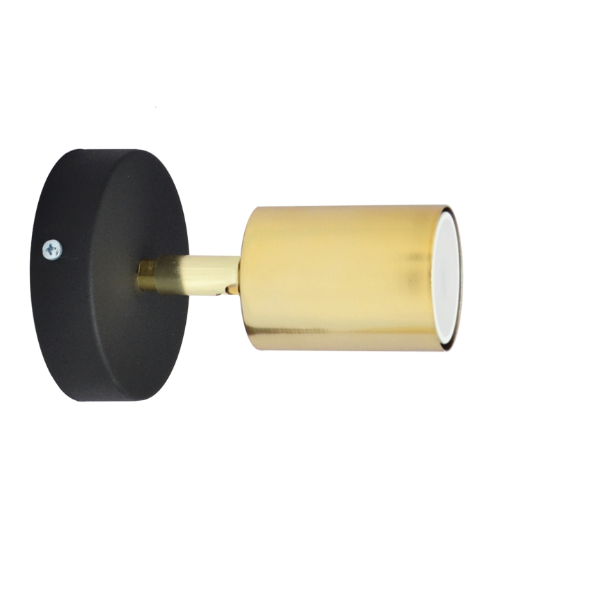 LED Kohtvalgusti seinale TUNE 1xGU10/4,8W/230V kuldne/must