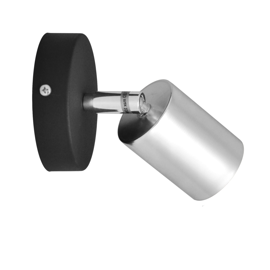 LED Kohtvalgusti seinale TUNE 1xGU10/4,8W/230V matt kroom/must