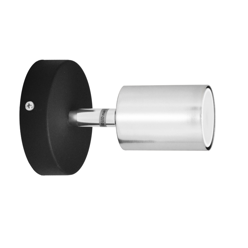 LED Kohtvalgusti seinale TUNE 1xGU10/4,8W/230V matt kroom/must