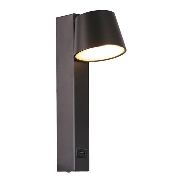 LED Kohtvalgusti seinale USB pordiga LED/8W/230V 3000K