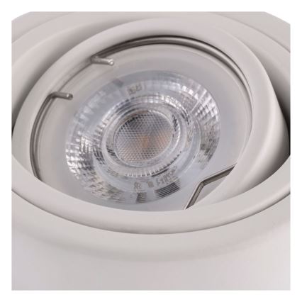 LED Kohtvalgusti TUBA 1xGU10/5W/230V 2700K valge