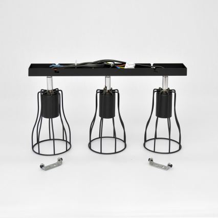 LED Kohtvalgusti TUBE II 3xE27/15W/230V must