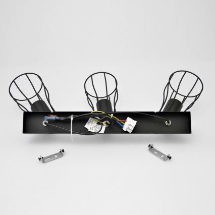 LED Kohtvalgusti TUBE II 3xE27/15W/230V must