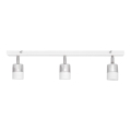 LED Kohtvalgusti TUBSSON 3xGU10/4,8W/230V valge/läikiv kroom