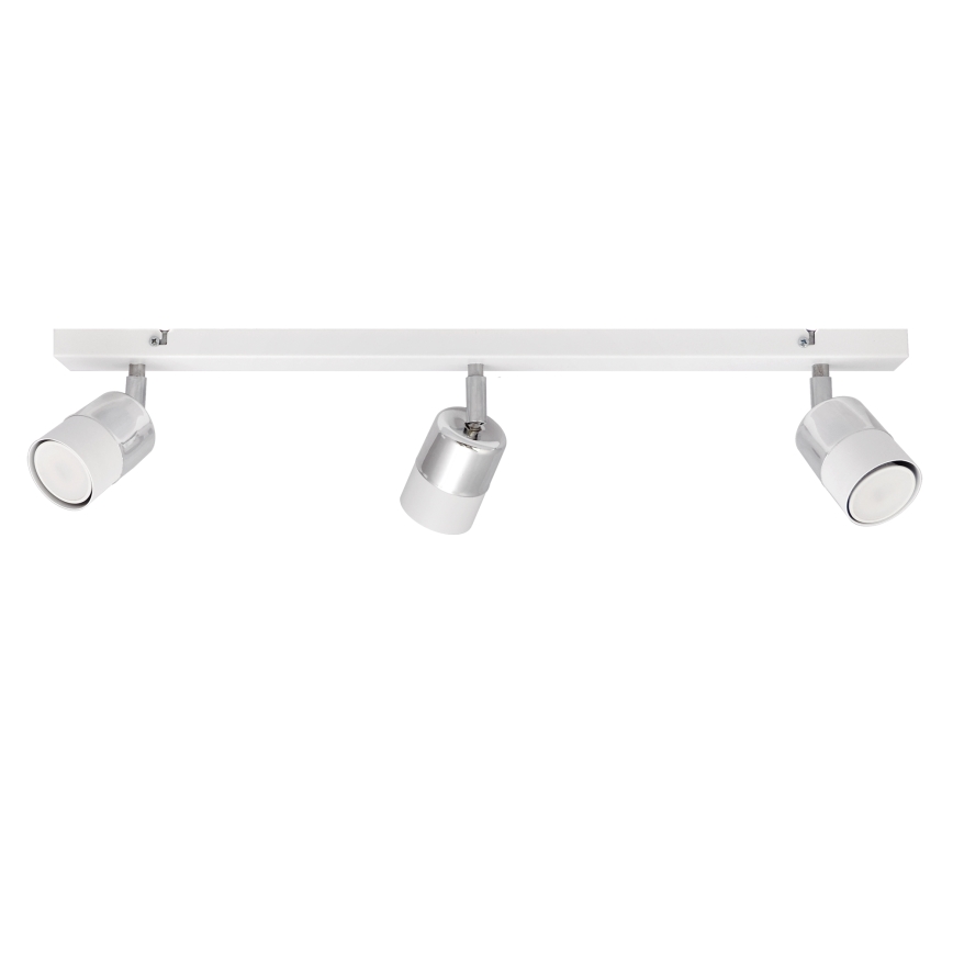 LED Kohtvalgusti TUBSSON 3xGU10/4,8W/230V valge/läikiv kroom