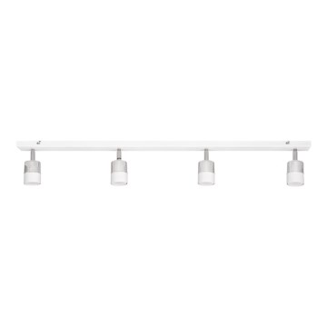 LED Kohtvalgusti TUBSSON 4xGU10/4,8W/230V valge/läikiv kroom