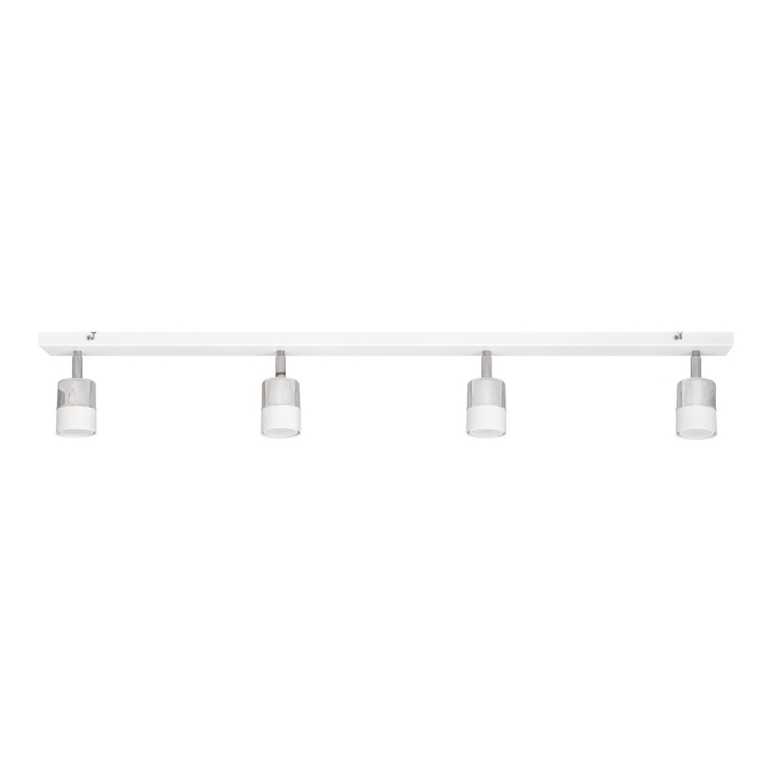 LED Kohtvalgusti TUBSSON 4xGU10/4,8W/230V valge/läikiv kroom