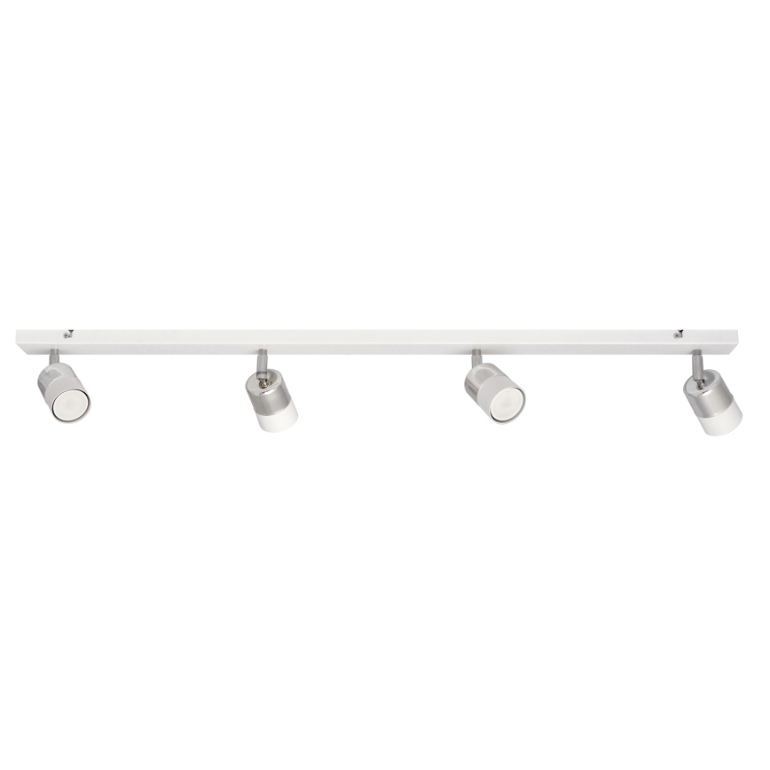 LED Kohtvalgusti TUBSSON 4xGU10/4,8W/230V valge/läikiv kroom