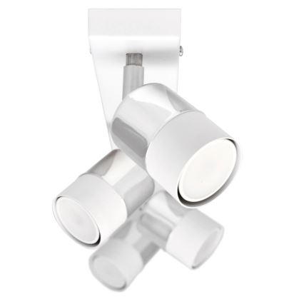 LED Kohtvalgusti TUBSSON 4xGU10/4,8W/230V valge/läikiv kroom