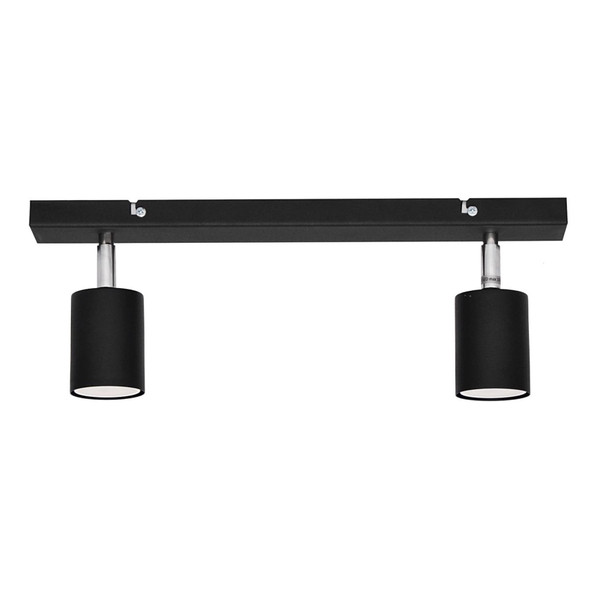LED Kohtvalgusti TUNE 2xGU10/4,8W/230V must