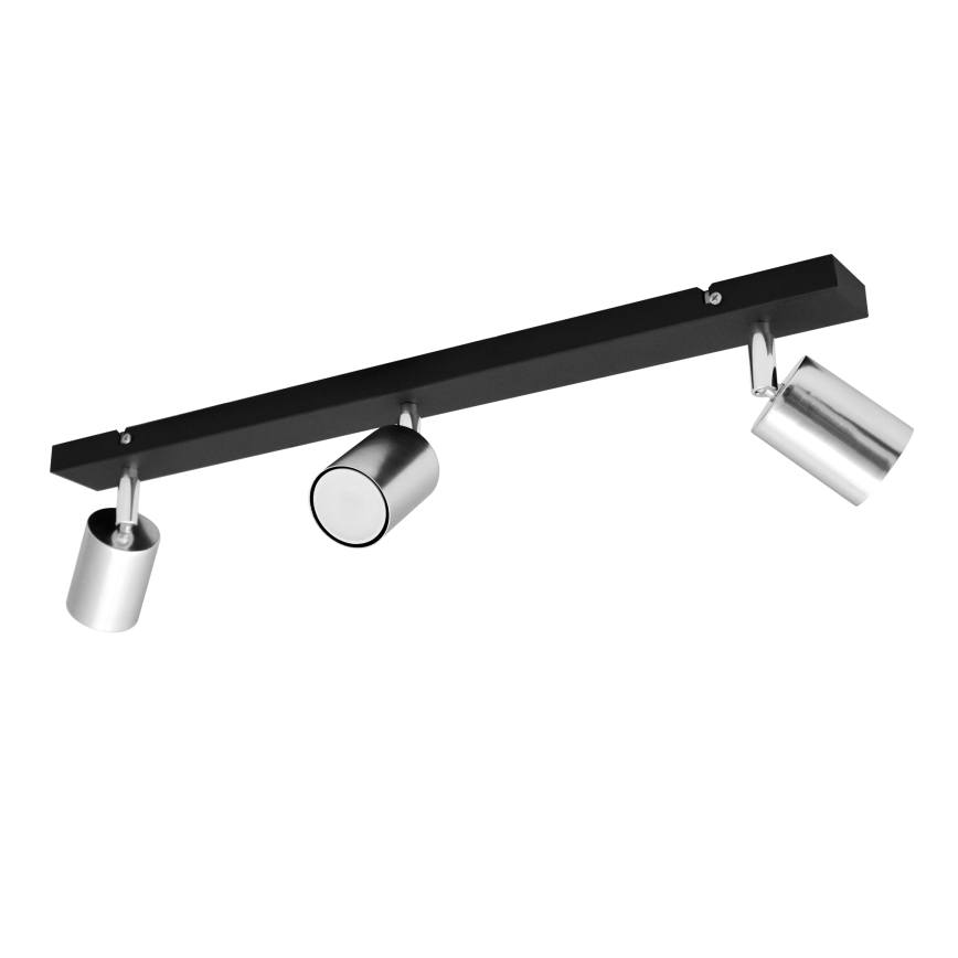 LED Kohtvalgusti TUNE 3xGU10/4,8W/230V matt kroom/must