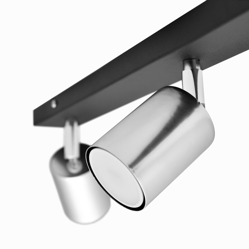 LED Kohtvalgusti TUNE 3xGU10/4,8W/230V matt kroom/must