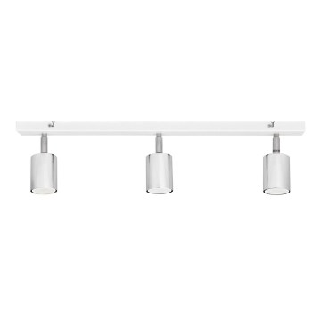 LED Kohtvalgusti TUNE 3xGU10/4,8W/230V matt kroom/valge
