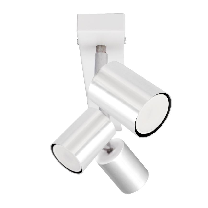 LED Kohtvalgusti TUNE 3xGU10/4,8W/230V matt kroom/valge